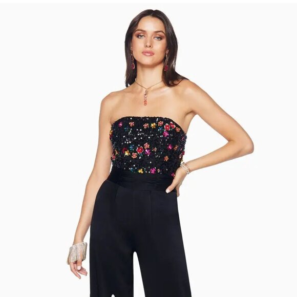 Ramy Brook Johanna Jumpsuit Black Size 00 NEW NWT - Picture 10 of 10